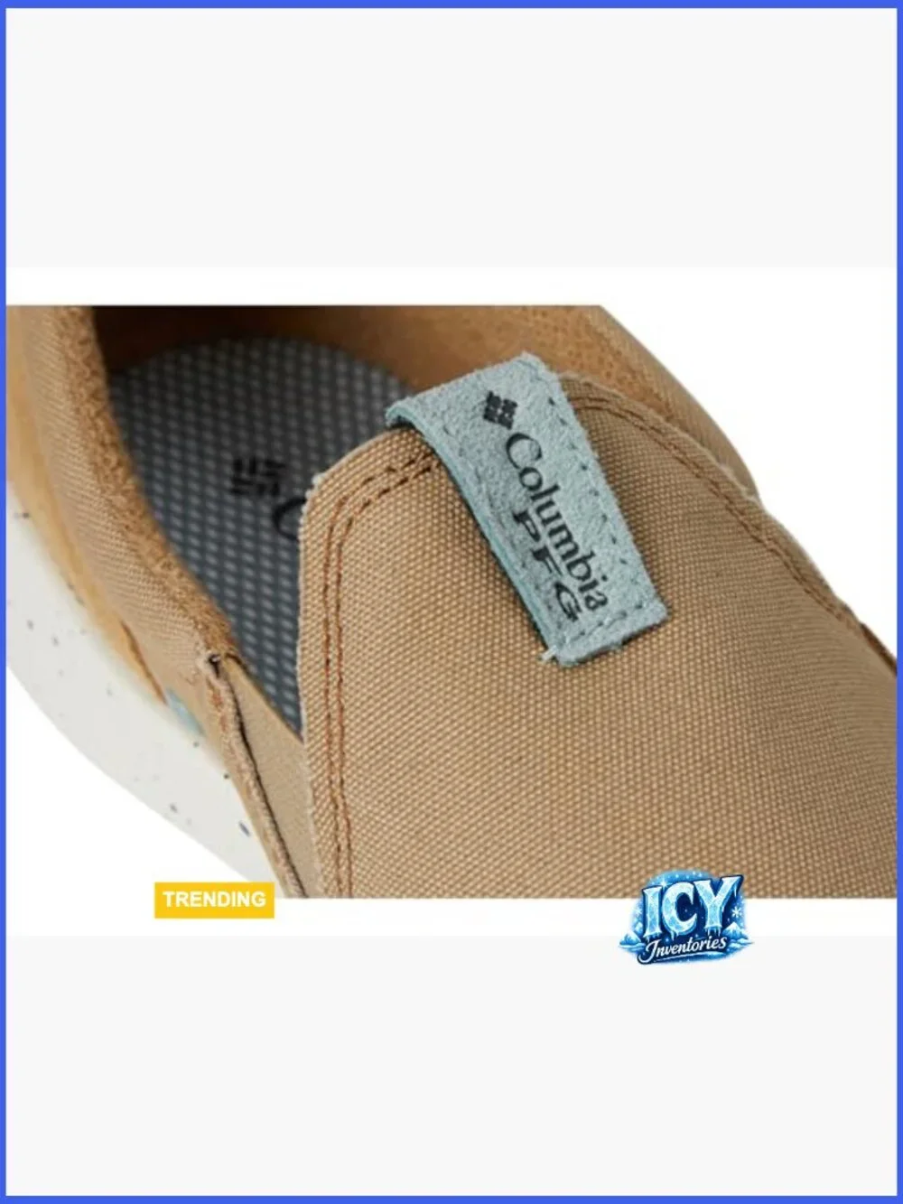 Canvas Suede Slip-On Boat Shoes Fishing Loafer Omni-Grip LT